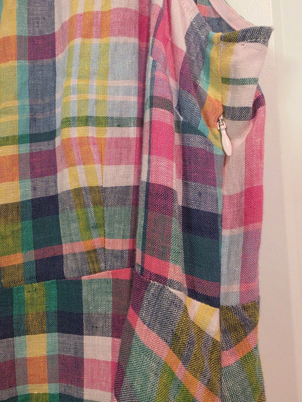 Boden Erma Drop Waist Linen Dress - Picture 4 of 5